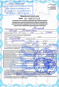 Справка ГИБДД для новой категории